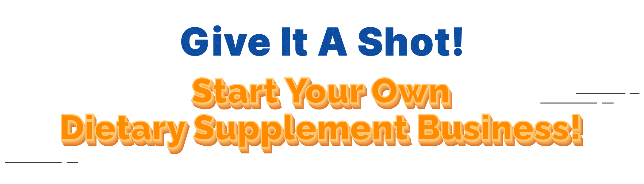 create your own supplement brand