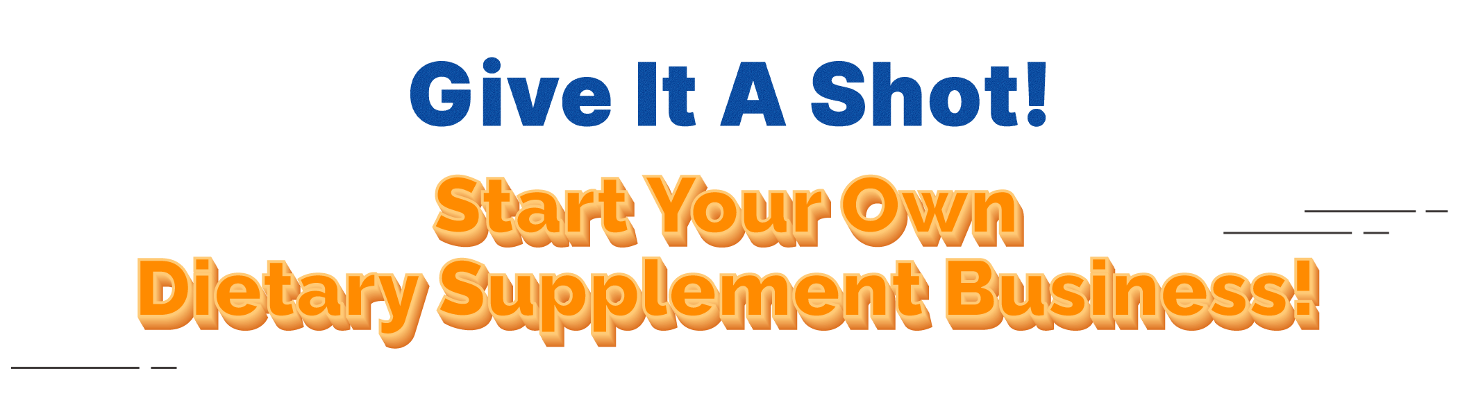 create your own supplement brand 