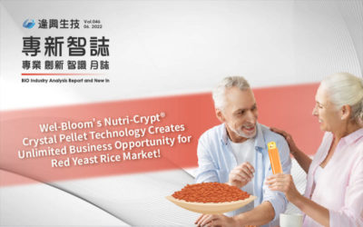 Wel-Bloom Bio-Tech Introduces the First Red Yeast Rice Nutri-Crypt® Jelly, Opening Up New Business Opportunities!