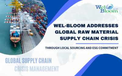 Wel-Bloom Bio-tech Addresses Global Raw Material Supply Chain Crisis through Local Sourcing and ESG Commitment