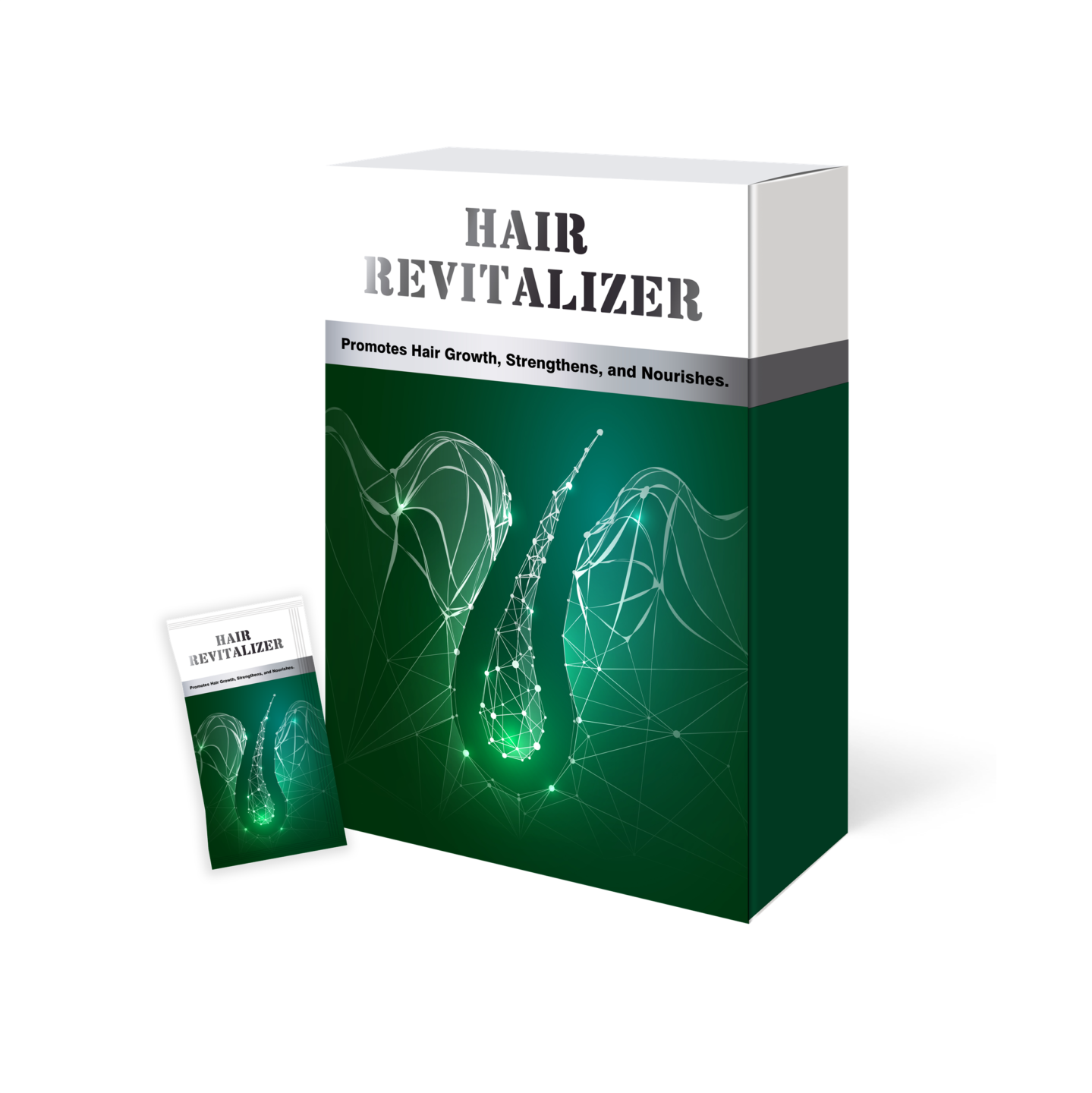 Hair Revitalizer Powder Supplements