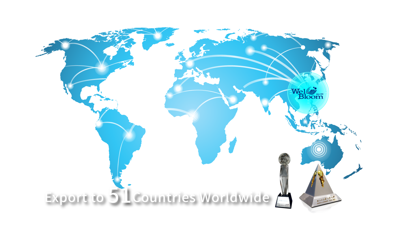 Export to 51Countries Worldwide